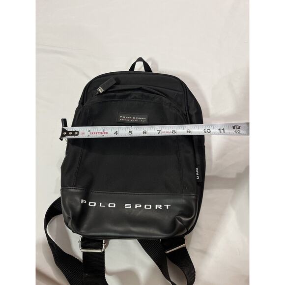 Vintage 90s Polo Ralph Lauren Sport Adjustable Strap Mini Backpack Men's Bag - Picture 12 of 12
